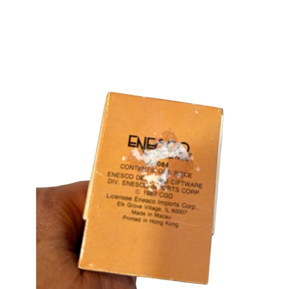 Vintage Enesco NightCaps Merry Christmas Grandma Ornament - Picture 7 of 12